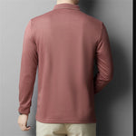 Load image into Gallery viewer, New Men&#39;s Casual Long Sleeve Polo Shirt Fashion Solid Color Top  Amaijoin
