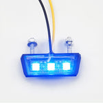 Load image into Gallery viewer, 1Pcs 12V Motorcycle License Plate LED light Waterproof Motorcycle License Light  Amaijoin
