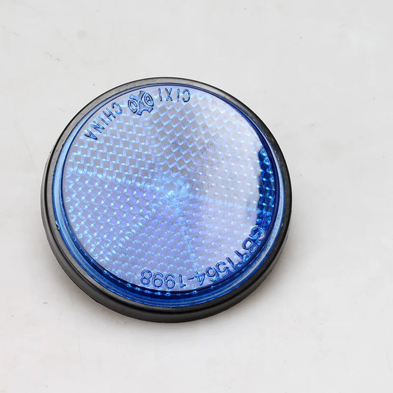 Universal Circular Safety Reflector Night Warning Safety Device Car Trucks Motorcycle ATV Bikes Bicycle Accessories  Amaijoin