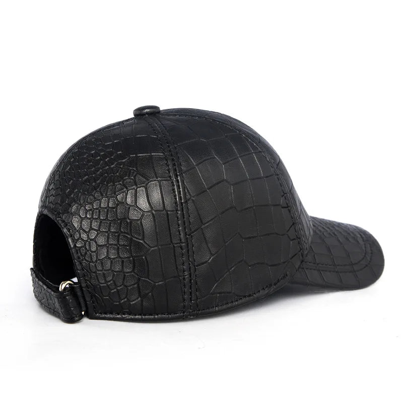 Male Fashion Accessories Baseball Caps For Men Women Classic Crocodile Patten Casual Dome Hat Teen Hip Pop Snapback Casquette  Amaijoin