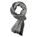 Load image into Gallery viewer, Designer Fashion Men Scarf Striped Cotton Linen Men Scarves Autumn Winter Warm Pashmina Male Brand Shawl Tassel Bufandas  Amaijoin
