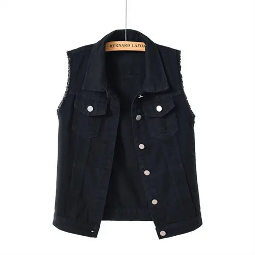 Spring and Summer New Purple Sleeveless Vest Jacket Women's Single-breasted Lapel Vests Coat Fashion Casual Top Waistcoat S-6XL  Amaijoin