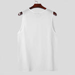 Load image into Gallery viewer, Men&#39;s Tank Tops Solid Color Transparent O-neck Sleeveless Summer Male Vests Sexy Streetwear 2024 Fashion Men Clothing INCERUN  Amaijoin
