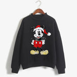 Load image into Gallery viewer, Sweatshirts Turtleneck Minnie Kawaii Cartoon  Anime Sweatshirt Disney Mickey Mouse Hoodie Clothes Girl Boy Top Hoodies  Amaijoin
