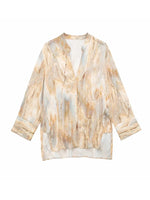 Load image into Gallery viewer, Tangada Women 2023 Tie Dyed Loose Shirts Long Sleeve Female Casual Tops 3H525  Amaijoin
