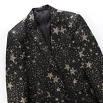 Load image into Gallery viewer, Classic Mens Blazers With Patterns Stars Slim Fit Luxury Fashion Autumn Quality Soft Comfortable Coat Jacket 6XL Terno Masculino  Amaijoin
