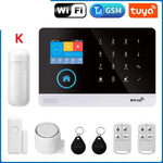 Carregue a imagem no visualizador da Galeria, PGST 103 2.4 inch Screen 4G 2G WIFI GSM Home Bulgar Security System for Home 433MHz APP Control RFID Card with PIR Motion  Amaijoin
