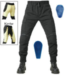 Load image into Gallery viewer, Motorcycle Riding Jeans Pants Soft And Casual Inset Gear Wear-resistant Fireproof Kevlar Protective Layer On Hips And Knees  Amaijoin
