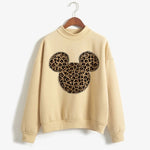 Load image into Gallery viewer, Sweatshirts Turtleneck Minnie Kawaii Cartoon  Anime Sweatshirt Disney Mickey Mouse Hoodie Clothes Girl Boy Top Hoodies  Amaijoin
