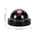 Load image into Gallery viewer, 1pcs Dome Camera Dummy Waterproof Security CCTV Surveillance Camera With Flashing Red Led Light Outdoor Indoor Simulation Camera  Amaijoin
