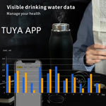 Load image into Gallery viewer, Tuya Bluetooth Smart Water Bottle Drinking Reminder Temperature Display Water Consumption Record Warm and Cold Insulation Bottle  Amaijoin
