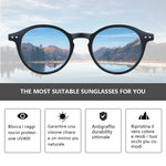 Load image into Gallery viewer, ZENOTTIC Retro Polarized Sunglasses 2023 2022 Men Women Vintage Small Round Frame Sun Glasses Polaroid Lens UV400 Goggles Shades  Amaijoin
