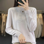 Load image into Gallery viewer, 2024 New Cashmere Sweater Women O-Neck Fashion Pullover Winter And Autumn Basic Cashmere Sweater Women  Amaijoin
