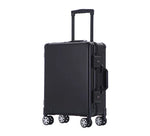 Load image into Gallery viewer, Smooth 100% Aluminum Suitcase Spinner Carry-on Cabin Trolley Case 100 Aluminium Luggage  Amaijoin
