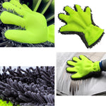 Load image into Gallery viewer, Car Chenille Premium Scratch-Free Microfiber Wash Mitt Waterproof Car Thick Cleaning Mitt Wax Detailing Brush Auto Care Glove  Amaijoin
