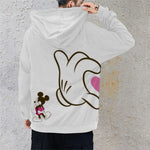 Load image into Gallery viewer, Couple Outfit Disney Hoodies Minnie Mouse Women&#39;s Casual Sweatshirt Couple Hoodie Men&#39;s Women Clothing Mickey Y2k Print Top  Amaijoin
