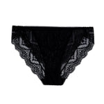 Load image into Gallery viewer, Birdtree 1pcs Lining 100%Mulberry Silk Lace Underpants Women Hollow Out Sexy Sweet Thin Briefs Underwear 2023 New P30393QM  Amaijoin
