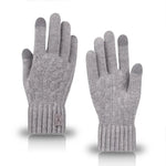 Load image into Gallery viewer, 2023 new men&#39;s warm gloves winter touch screen plus fleece gloves cold warm wool knitted gloves  Amaijoin
