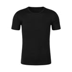 Load image into Gallery viewer, Unisex T-shirt Fade-resistant Exquisite Edging Polyester Quick Dry Solid Color Pullover Top for Daily T-Shirt Men&#39;s Clothing  Amaijoin
