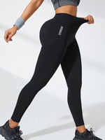 Load image into Gallery viewer, Leggings Desportiva Seamless Elástica Push Up Tee  Amaijoin
