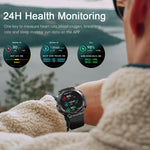 Carregue a imagem no visualizador da Galeria, MELANDA 1.39 Inch HD Bluetooth Call Smart Watch Men Sports Fitness Tracker Heart Monitor 400mAh Smartwatch For Android IOS MD56  Amaijoin
