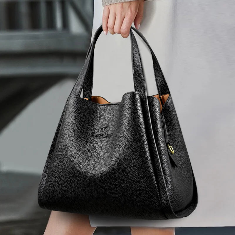 2024 New Soft Leather Messenger Bag Fashion Luxury Handbags Wome's Designer Handbags High Quailty Shoulder Bags Tote Sac A Main  Amaijoin