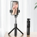 Load image into Gallery viewer, FANGTUOSI NEW Portable Bluetooth Wireless Selfie Stick Tripod With Bluetooth shutter For Huawei iPhone Xiaomi Smartphone  Amaijoin
