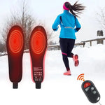 Load image into Gallery viewer, Electric Heated Insoles Electric Rechargeable Foot Warmers Adjustable Temperature Heated Shoe Insoles For Skiing Hunting Camping  Amaijoin
