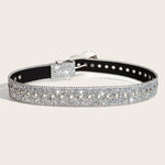 Load image into Gallery viewer, Y2K Rhinestone Belt For Women Men Designer Punk Star Hole Waist Strap Gothic Female Girl Jeans Decoration Waistband  Amaijoin
