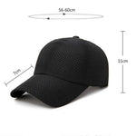 Load image into Gallery viewer, 2023 New Summer Men Women Snapback Quick Dry Mesh Baseball Cap Sun Hat Bone Breathable Hats Adjustable outdoor hat  Amaijoin
