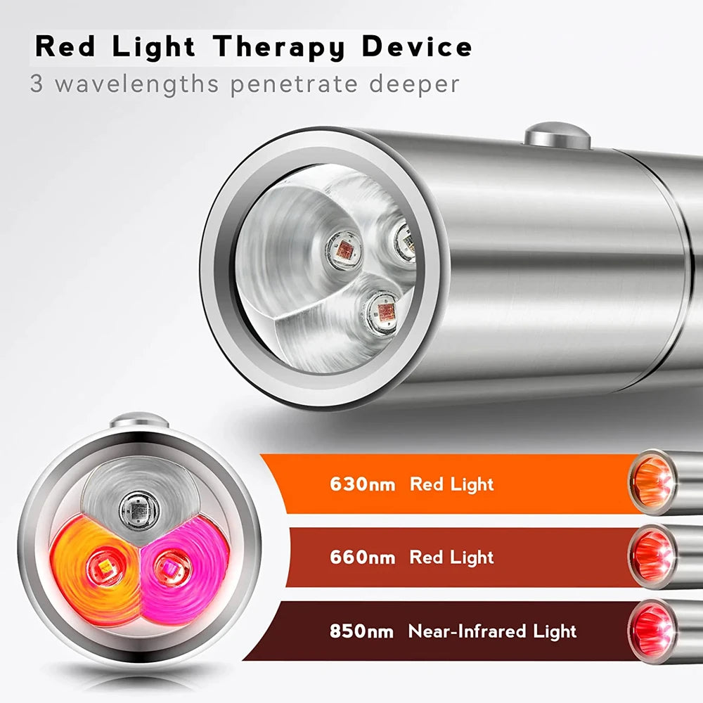 Red Light Therapy For Muscle Pain Relief Led Face Light Therapy Skin Tightening Device Body Infrared Light Therapy 630 660 850nm  Amaijoin