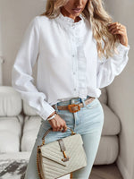 Load image into Gallery viewer, Fashion New Women Elegant Office Shirt,Long Sleeve Top Causal Comfort Simple Shirt,Shirts &amp; Blouses,Tops For Women,Women Clothes  Amaijoin
