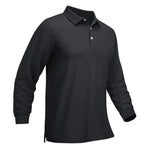 Load image into Gallery viewer, TACVASEN Quick Dry Golf Polo Shirts Mens Breathable Long Sleeve T-shirts Sports Tees Casual Work T-shirt Pullover Tops Man  Amaijoin
