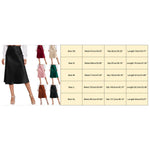 Load image into Gallery viewer, 2022 Ladies Chiffon Silk Skirt Fashion Women&#39;s Midi Skirt High Waist Solid Color Satin Dress Zipper Elegant Female Summer Skirts  Amaijoin
