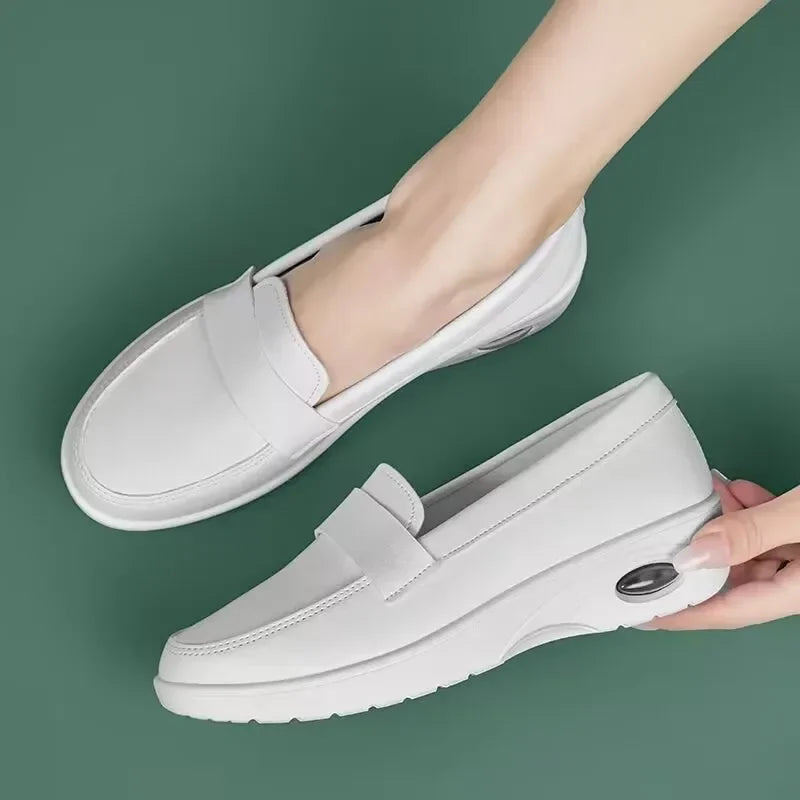 New Soft-soled Breathable Flat Shoes for Women Comfortable Non-slip Women Platform Shoes Versatile Slip-on Women's Walking Shoes  Amaijoin