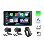 Carregue a imagem no visualizador da Galeria, Portable Motorcycle 5.5inch LCD Display Navigation IPX7 Waterproof Wireless Apple Carplay Android Auto Moto Dash Cam Monitor GPS  Amaijoin
