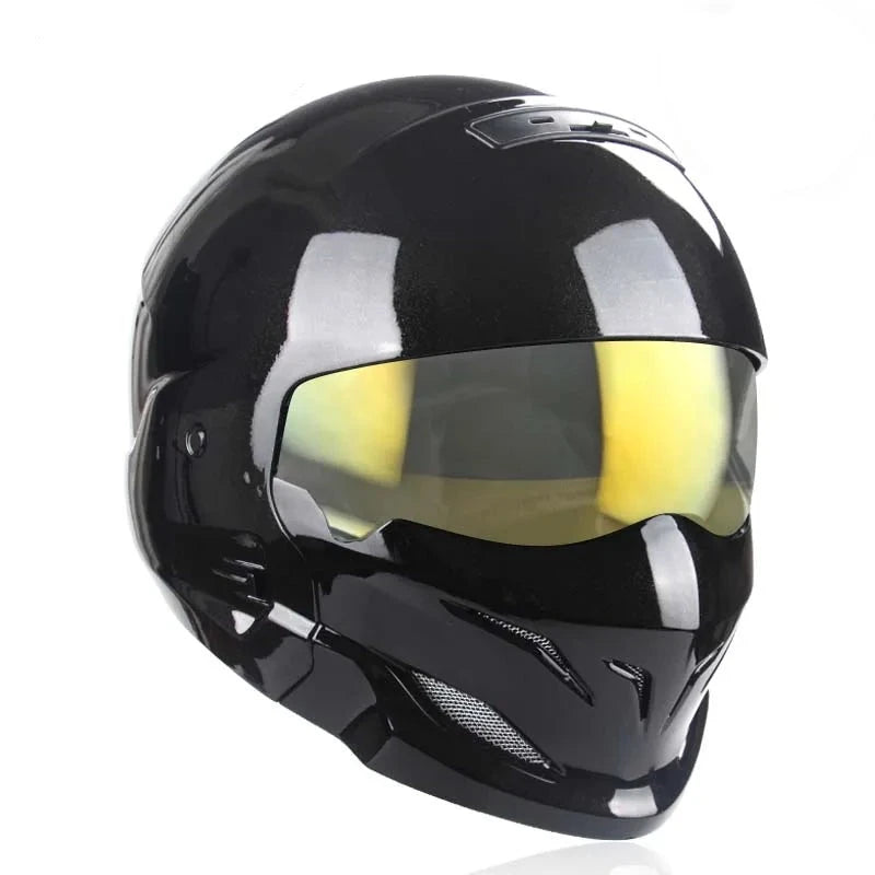 2022 Scorpion Helmet Detachable Multi-purpose Combination Helmet Motorcycle Locomotive Personality Half Predator Helmet  Amaijoin