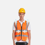 Load image into Gallery viewer, Reflective Vest Working Clothes High Visibility Day Night Warning Safety Vest Traffic Construction Safety Clothing  Amaijoin
