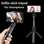 Load image into Gallery viewer, FANGTUOSI NEW Portable Bluetooth Wireless Selfie Stick Tripod With Bluetooth shutter For Huawei iPhone Xiaomi Smartphone  Amaijoin
