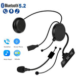 Load image into Gallery viewer, Bluetooth 5.2 Motorcycle Helmet Headset Wireless Handsfree Stereo Music Player Moto Headphone Noise Reduction Earphone With Mic  Amaijoin
