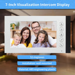 Load image into Gallery viewer, AnjieloSmart 7 Inch Wired Video Door Phone Home Intercom for Apartment Street Doorbell Camera Call Panel Unlock Talk Waterproof  Amaijoin
