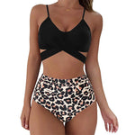 Load image into Gallery viewer, Bikinis Sets 2024 Sexy Women Sexy Leopard Print Bikini Set Push Up Bathing Swimwear High Waist Swimsuit 호0캉스 수영복 Bikini Mujer  Amaijoin
