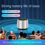 Carregue a imagem no visualizador da Galeria, COOMAER New Arrival Small Wireless Bluetooth Portable Speaker Mini Mobile Phone Subwoofer 34mm Outdoor Portable Audio Soundbuds  Amaijoin
