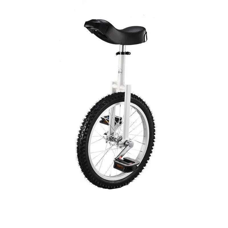 16/18/20 Inch Unicycle Steel Unicycle Children Adult Balance Exercise Bike Adjustable Standard Seat Thickened Aluminum Alloy Rim  Amaijoin