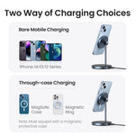 Load image into Gallery viewer, UGREEN Magnetic Wireless Charger Stand 20W Max 2-in-1 Charging Stand For iPhone 15 14 Pro Max/iPhone 13/AirPods Fast Charger  Amaijoin
