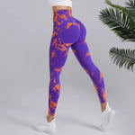 Load image into Gallery viewer, New 3D Print Tie Dye Sports Pants Women Seamless  Leggings High Waist Fitness Push Up Leggings Gym Clothing Workout Tights  Amaijoin
