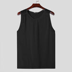 Load image into Gallery viewer, Men&#39;s Tank Tops Solid Color Transparent O-neck Sleeveless Summer Male Vests Sexy Streetwear 2024 Fashion Men Clothing INCERUN  Amaijoin
