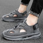 Carregue a imagem no visualizador da Galeria, Fashion Outdoor  Heightening  Breathable  Sandals 2023 Summer  Men&#39;s New  Casual men&#39;s shoes  Amaijoin
