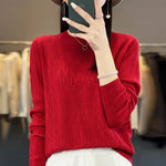 Load image into Gallery viewer, 2023 Autumn and Winter Women&#39;s Cashmere Sweater Women&#39;s Pullover Knitted Cashmere Sweater Fashion Sweater Women  Amaijoin
