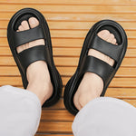 Load image into Gallery viewer, High Quality Summer Sandals For Men Outdoor Casual Beach Soft Comfortable New Style Man&#39;s Slippers Explosive Style Couple Sandal  Amaijoin
